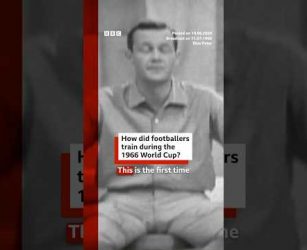 How did footballers train during the 1966 World Cup? #BBCNews
