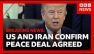Iran and US confirm peace deal agreed - Trump lifts blockade of strait of Hormuz | BBC News