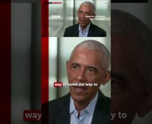 US cannot &lsquo;bully or bomb to solutions&rsquo; on Iran, former US Predent Barack Obama says. #BBCNews