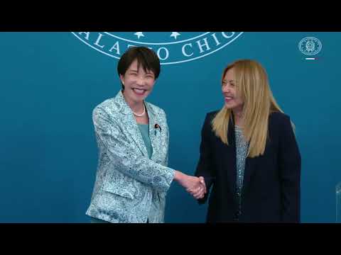 Dichiarazioni alla stampa Meloni - Takaichi (traduzione simultanea e LIS)