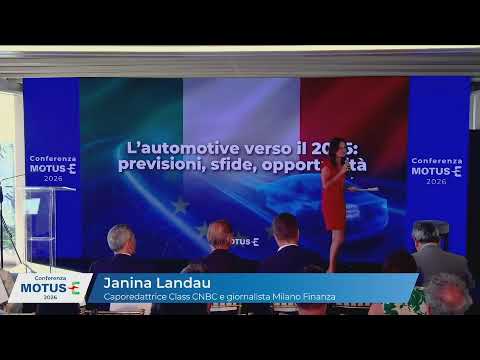 Conferenza Annuale Motus-E - L&rsquo;Automotive verso il 2035: previsioni, sfide, opportunit&agrave;