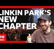 Linkin Park on their favourite UK rappers, gaming and headlining Download | BBC News