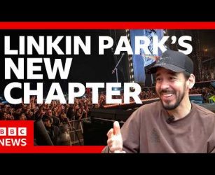 Linkin Park on their favourite UK rappers, gaming and headlining Download | BBC News