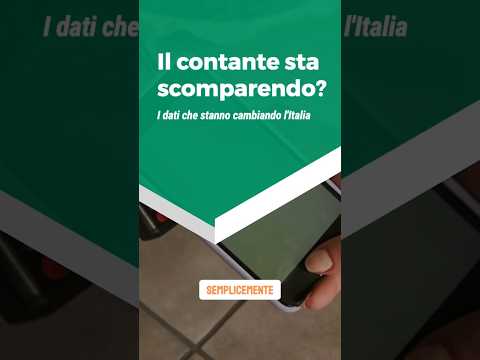 Il contante sta scomparendo? I dati che stanno cambiando l’Italia