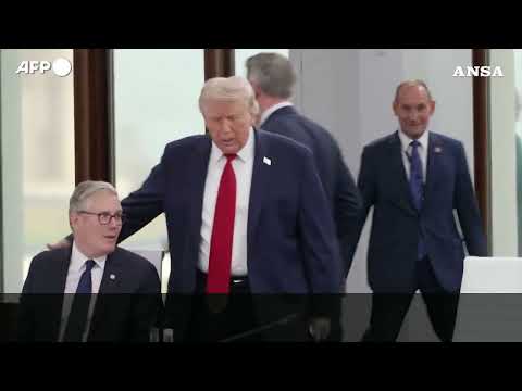 Trump alla riunione del G7: &ldquo;Il capo sono io&rdquo; #ansa #news