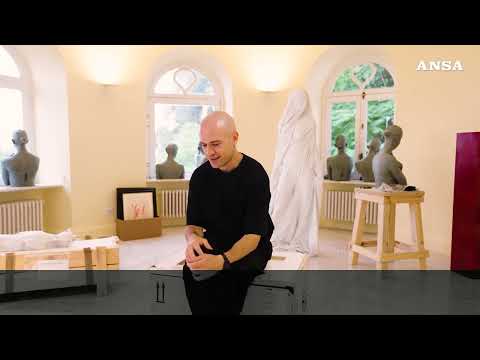 Nel ‘mondo’ privato di Jago, dove le idee si fanno scultura #ansa #news