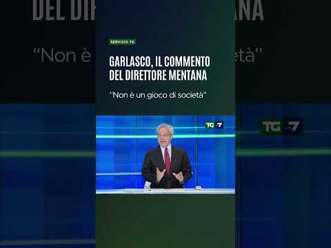 Garlasco, il commento di Enrico Mentana: “Non è un gioco di società”
