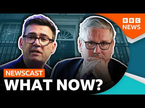Andy Burnham wins Makerfield by-election - will he now challenge Keir Starmer for PM? | BBC Newscast