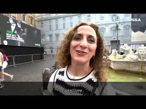 Roma, anche a piazza Navona lo show-reel della mostra dell’Ansa