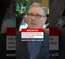 UK PM Keir Starmer says he "will stand" in any Labour leadership contest. #BBCNews