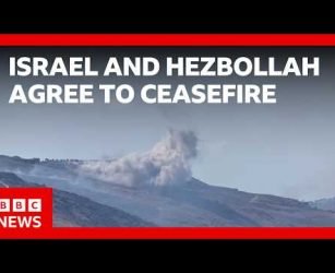 Israel and Hezbollah agree to ceasefire as continued strikes in Lebanon reported | BBC News
