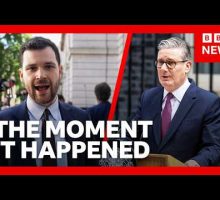 How Keir Starmer&rsquo;s resignation unfolded outside No 10  | BBC News