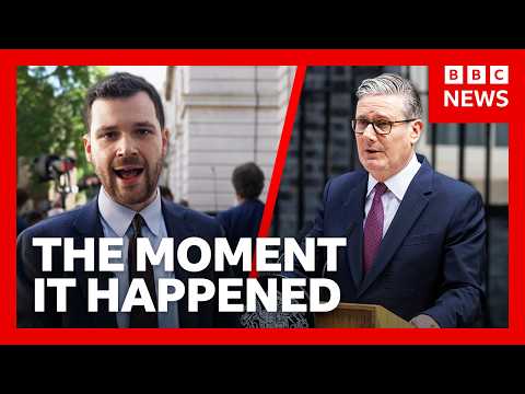 How Keir Starmer&rsquo;s resignation unfolded outside No 10  | BBC News