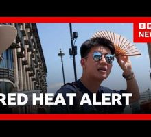 What does a red heat weather warning mean for you? | BBC News