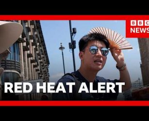 What does a red heat weather warning mean for you? | BBC News