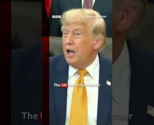 Trump calls Starmer a &ldquo;lovely man&rsquo; but criticises his polices. #BBCNews