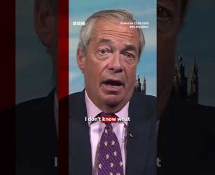 Nigel Farage believes there should be a general election if Andy Burnham becomes PM. #BBCNews