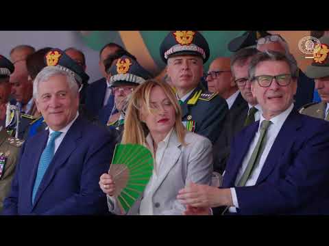 252° Anniversario di Fondazione della Guardia di Finanza, il Presidente Meloni a Foggia