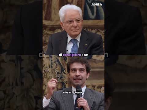Mattarella ai giovani: “Ignorate i seminatori di odio sui social e bonificate l’ambiente” #ansa