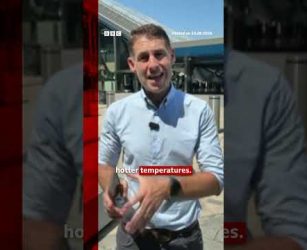 Why is the hot weather delaying trains in the UK? #BBCNews