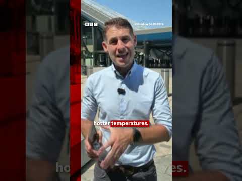 Why is the hot weather delaying trains in the UK? #BBCNews