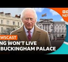 Why doesn't the King live at Buckingham Palace? | BBC Newscast