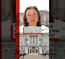 Why aren't the King and Queen moving into Buckingham Palace? #BBCNews