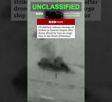 US strikes Iran after attack on cargo ship. #Iran #US #BBCNews