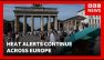 Europe's deadly heatwave breaks German record and halts public events | BBC News