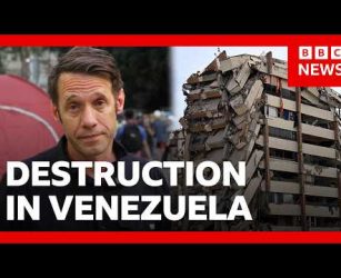 Destruction in Venezuela after deadly earthquakes | BBC News