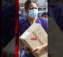 Hundreds of earthquake victims treated at Venezuela hospital. #Venezuela #Caracas #BBCNews