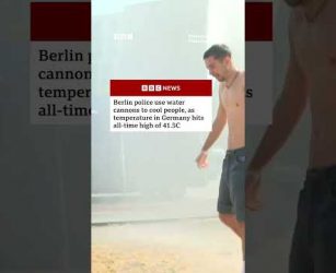 Heatwave breaks records in Germany, Denmark and Czech Republic. #BBCNews