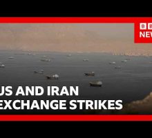 US and Iran exchange strikes and accuse each other of violating ceasefire | BBC News