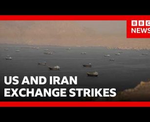 US and Iran exchange strikes and accuse each other of violating ceasefire | BBC News