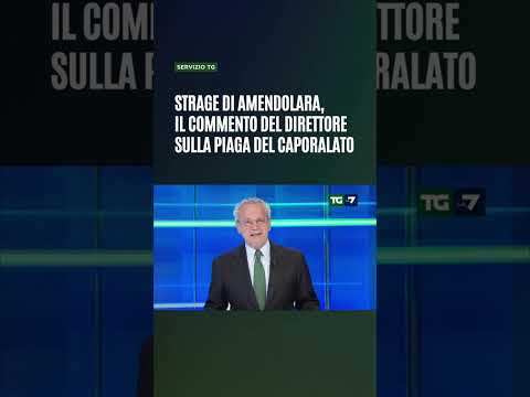 Strage di Amendolara, il commento del Direttore sulla piaga del caporalato
