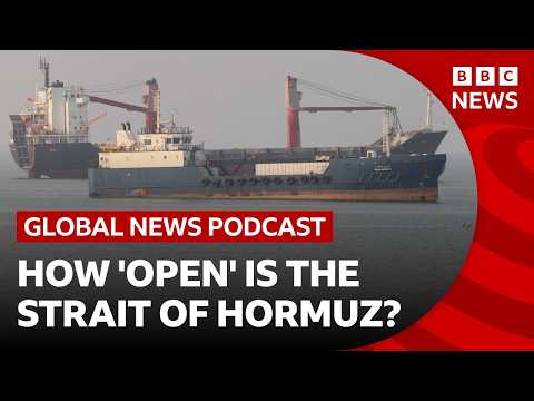 How 'open' is the Strait of Hormuz? | Global News Podcast| BBC News