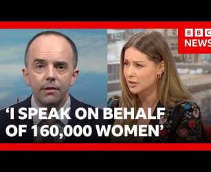 Louise Thompson quizzes UK health secretary on England maternity report | BBC News