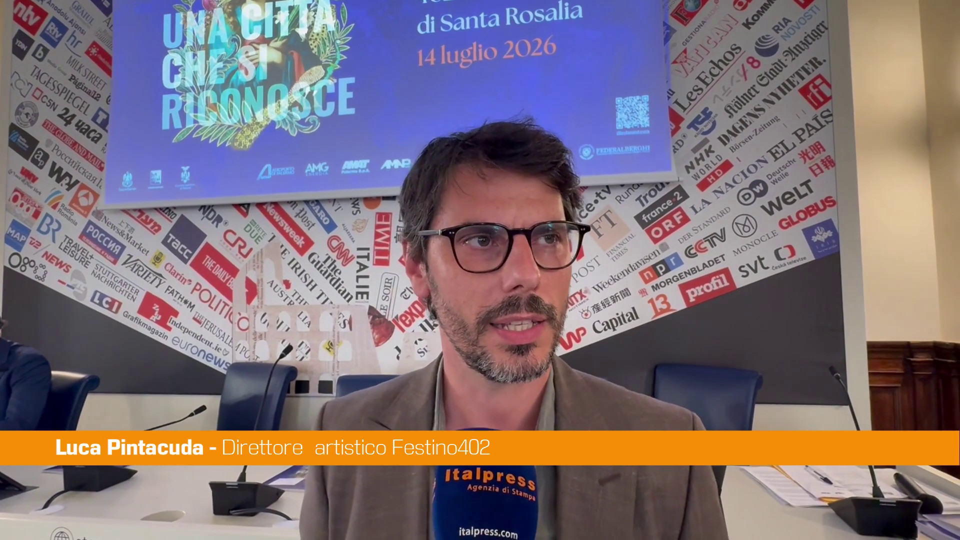 Festino Santa Rosalia, Pintacuda "A Palermo sar&agrave; spettacolo &lsquo;umano&rsquo;"