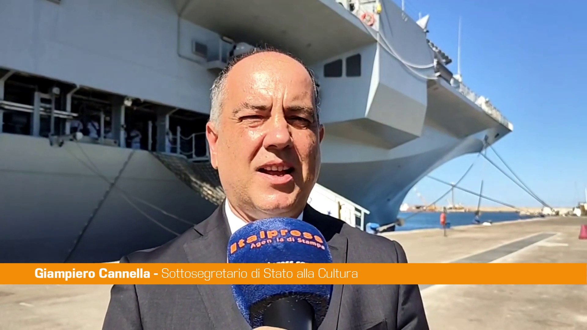 Marina Militare,Cannella "Palermo pi&ugrave; attrattiva, oggi scelta per grandi eventi&rdquo;