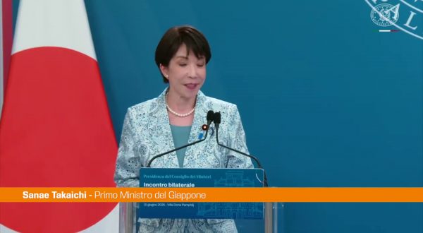 Ponte sullo Stretto, Takaichi “Simbolo della cooperazione Italia-Giappone”
