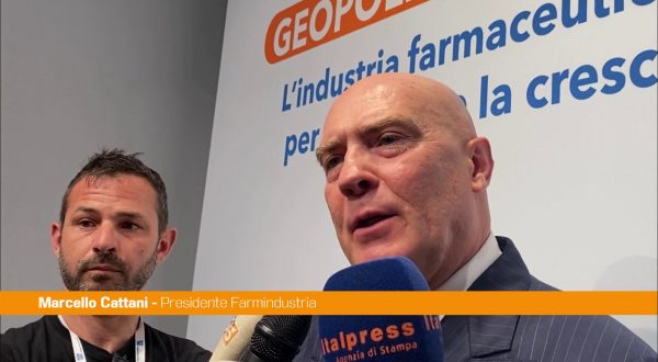Farmindustria, Cattani “Spesa farmaceutica non è fuori controllo”