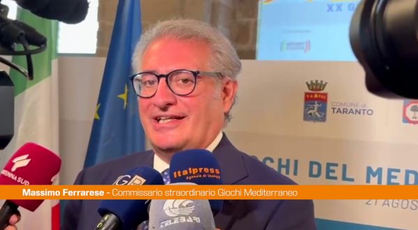 Giochi Mediterraneo, Ferrarese “Opere quasi concluse,sold out per inaugurazione”