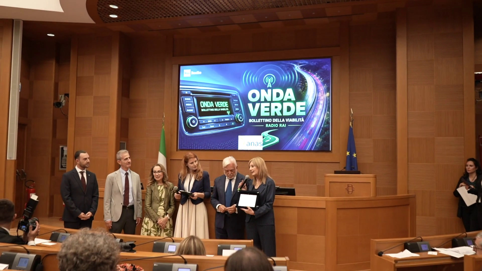 "Cultura della Mobilit&agrave;", il premio Anas al programma Onda Verde di Rai Isoradio