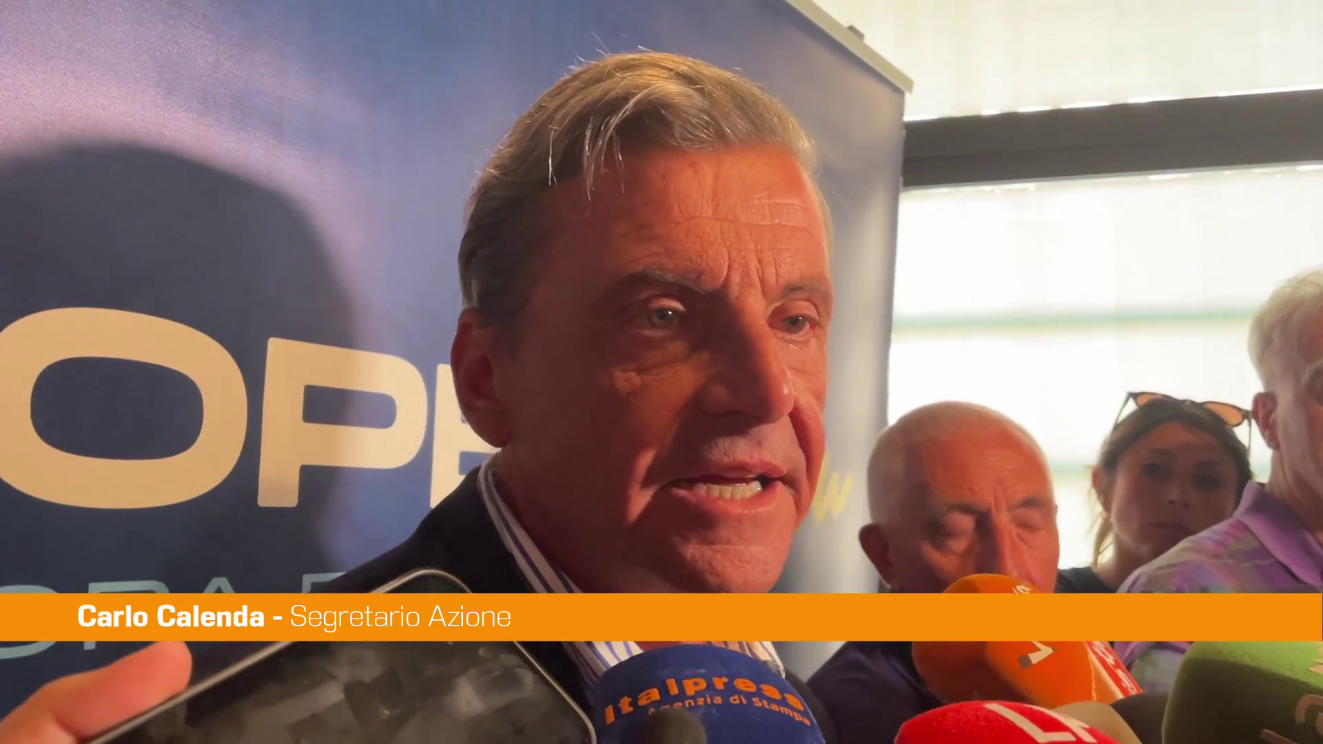 Calenda "Europeisti cantiere per un nuovo polo riformista"