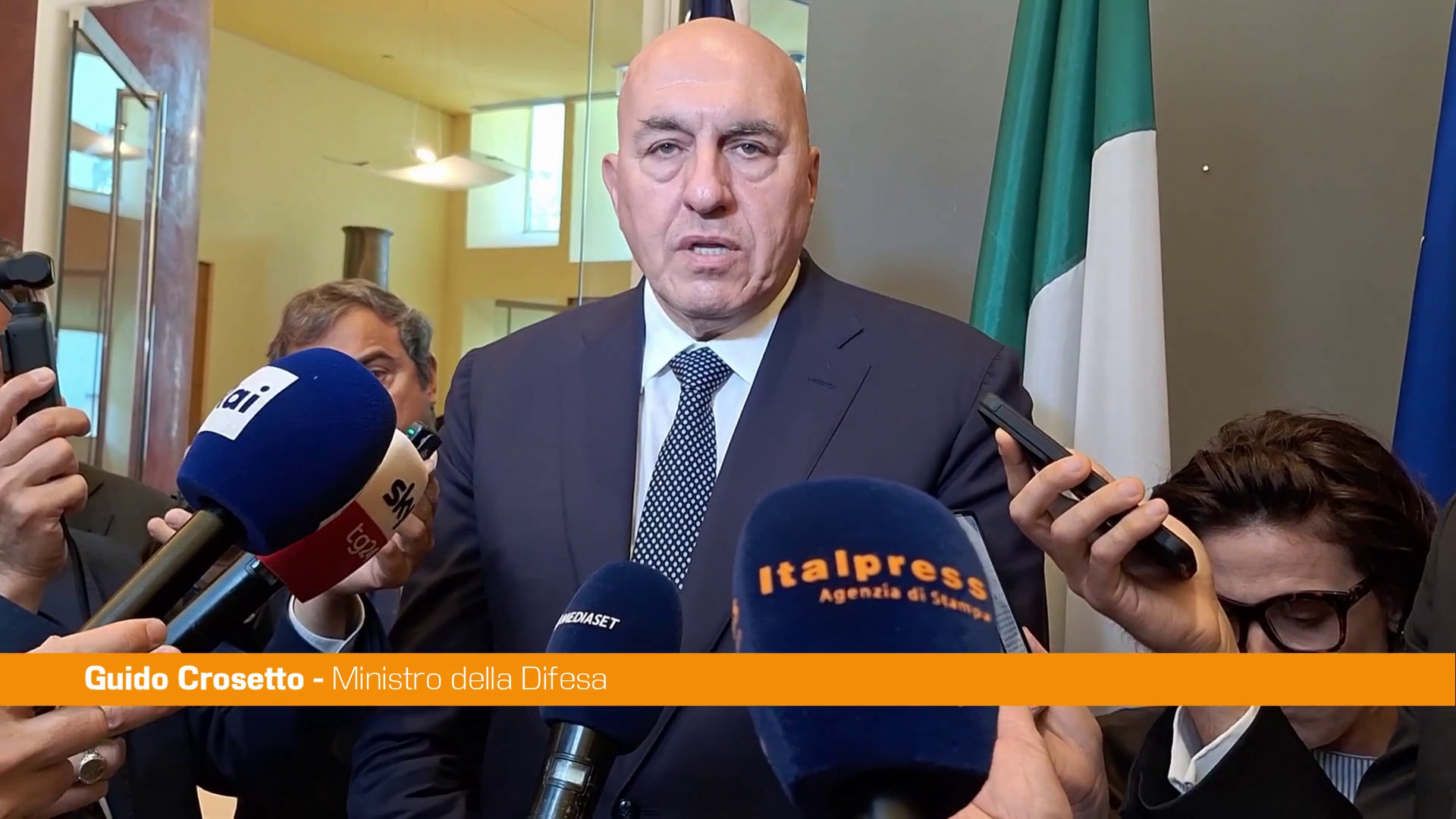 Crosetto "Trump pragmatico, la Nato ha un futuro se gli alleati faranno di pi&ugrave;"