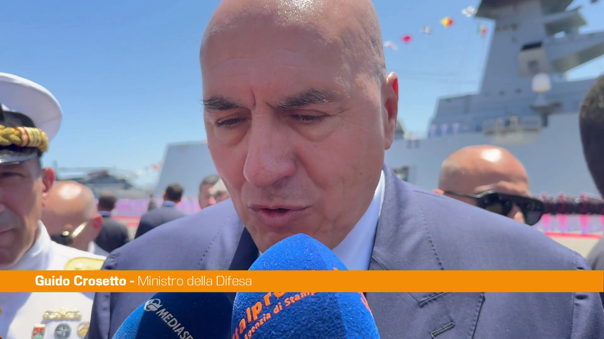 Crosetto "Iran e Ucraina? Il nostro Paese ne ha abbastanza delle guerre"