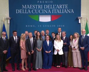 Dieci "Maestri dell'Arte della Cucina Italiana" premiati a Palazzo Chigi