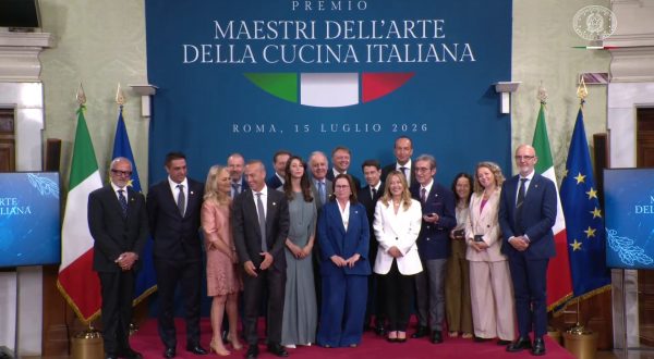 Dieci “Maestri dell’Arte della Cucina Italiana” premiati a Palazzo Chigi
