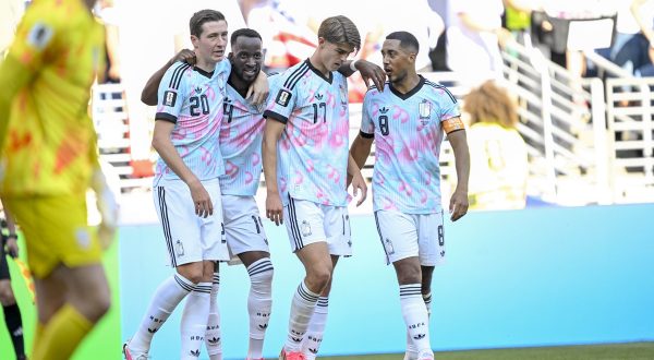 Doppio De Ketelaere e Lukaku: il Belgio batte gli Usa 4-1 ed è ai quarti
