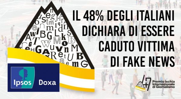 Al Premio Ischia i risultati Ipsos Doxa, il 48% degli italiani vittima di fake news